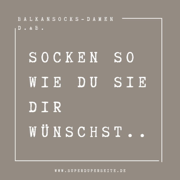 BalkanSocks-Damen